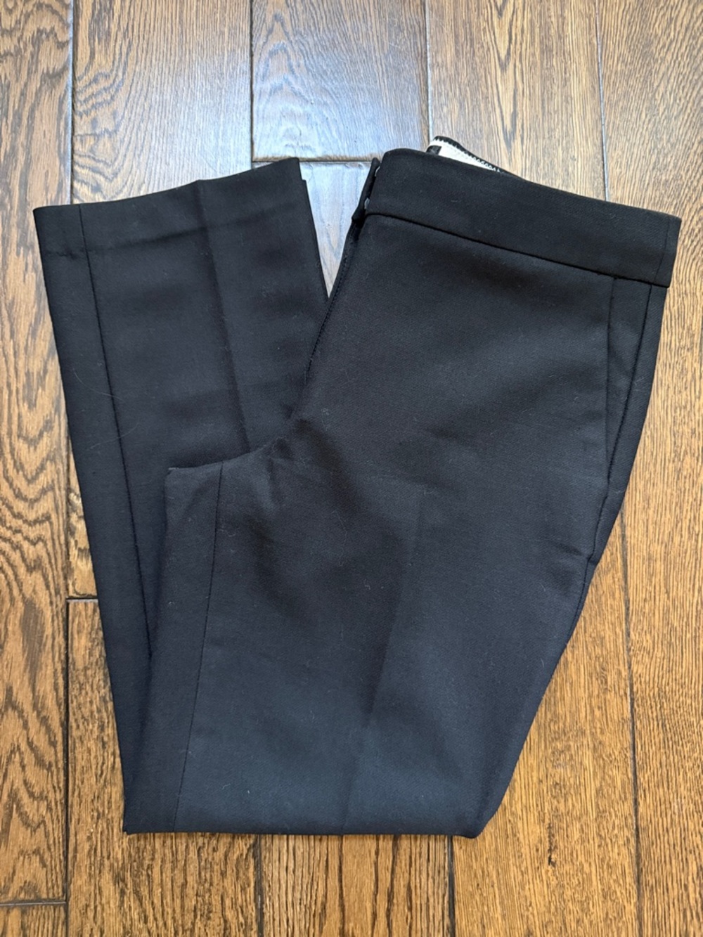 J.CREW Campbell Wool Pant Size 6 Black